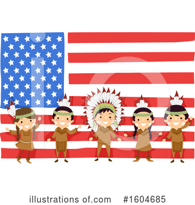 American Flag Clipart #1604685 by BNP Design Studio