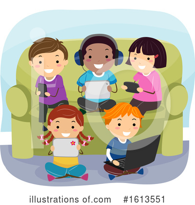 Royalty-Free (RF) Children Clipart Illustration by BNP Design Studio - Stock Sample #1613551