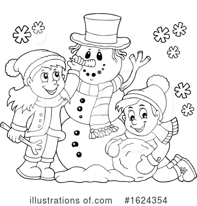 Royalty-Free (RF) Children Clipart Illustration by visekart - Stock Sample #1624354