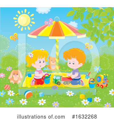 Royalty-Free (RF) Children Clipart Illustration by Alex Bannykh - Stock Sample #1632268