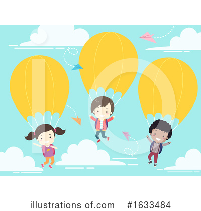 Parachute Clipart #1633484 by BNP Design Studio