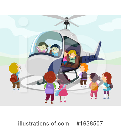 Helicopter Clipart #1638507 by BNP Design Studio