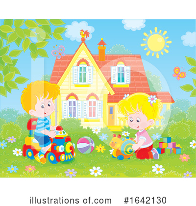 Royalty-Free (RF) Children Clipart Illustration by Alex Bannykh - Stock Sample #1642130