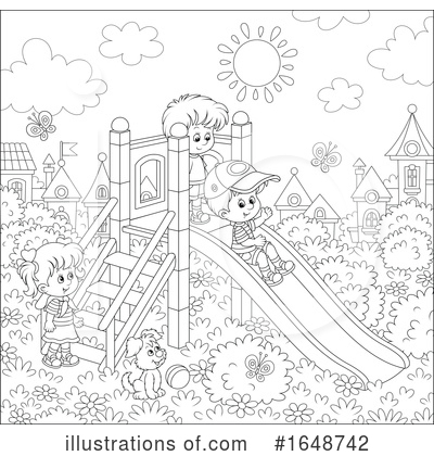 Royalty-Free (RF) Children Clipart Illustration by Alex Bannykh - Stock Sample #1648742