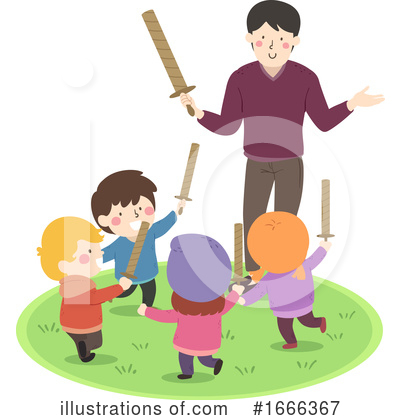 Royalty-Free (RF) Children Clipart Illustration by BNP Design Studio - Stock Sample #1666367