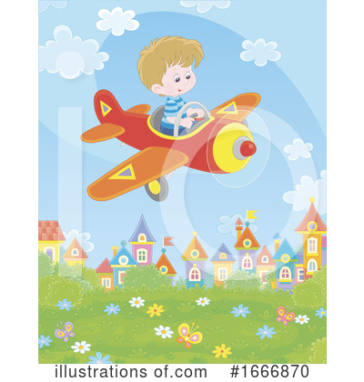 Royalty-Free (RF) Children Clipart Illustration by Alex Bannykh - Stock Sample #1666870