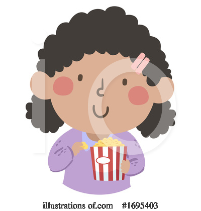 Popcorn Clipart #1695403 by BNP Design Studio