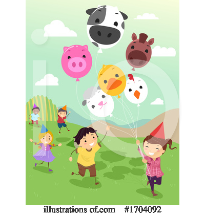 Royalty-Free (RF) Children Clipart Illustration by BNP Design Studio - Stock Sample #1704092