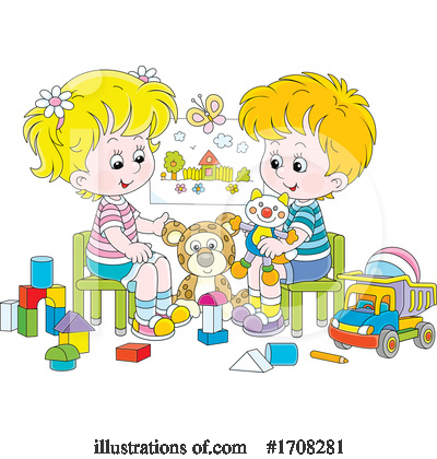 Royalty-Free (RF) Children Clipart Illustration by Alex Bannykh - Stock Sample #1708281