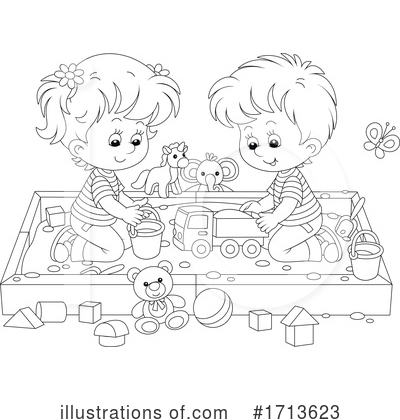 Royalty-Free (RF) Children Clipart Illustration by Alex Bannykh - Stock Sample #1713623