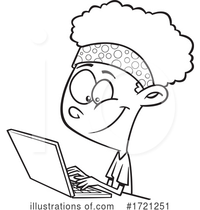 Laptop Clipart #1721251 by toonaday