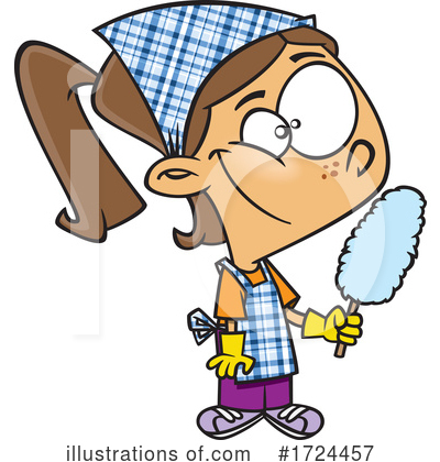Cleaning Clipart #1724457 by toonaday