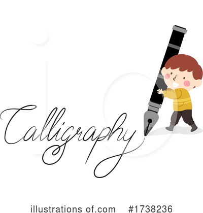 Calligraphy Clipart #1738236 by BNP Design Studio