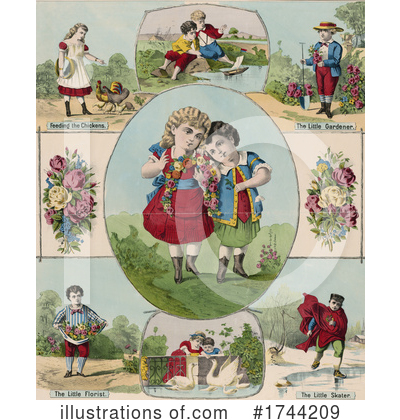 Royalty-Free (RF) Children Clipart Illustration by JVPD - Stock Sample #1744209