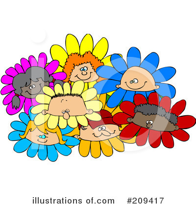 Royalty-Free (RF) Children Clipart Illustration by djart - Stock Sample #209417