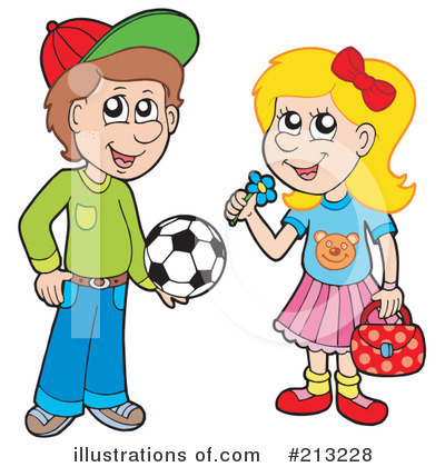 Royalty-Free (RF) Children Clipart Illustration by visekart - Stock Sample #213228