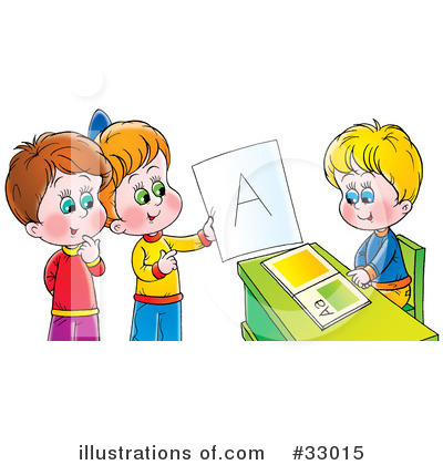 Royalty-Free (RF) Children Clipart Illustration by Alex Bannykh - Stock Sample #33015