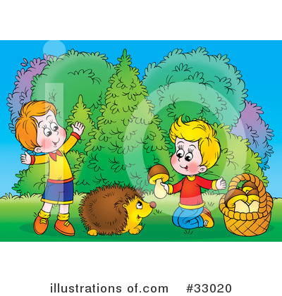 Royalty-Free (RF) Children Clipart Illustration by Alex Bannykh - Stock Sample #33020