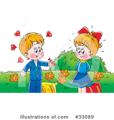 Royalty-Free (RF) Children Clipart Illustration by Alex Bannykh - Stock Sample #33089