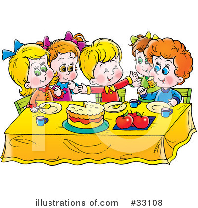 Royalty-Free (RF) Children Clipart Illustration by Alex Bannykh - Stock Sample #33108