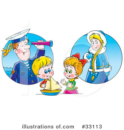 Royalty-Free (RF) Children Clipart Illustration by Alex Bannykh - Stock Sample #33113