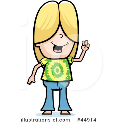 Hippie Clipart #44914 by Cory Thoman