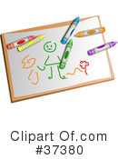 Childs Drawing Clipart #37380 by Prawny