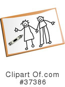 Childs Drawing Clipart #37386 by Prawny