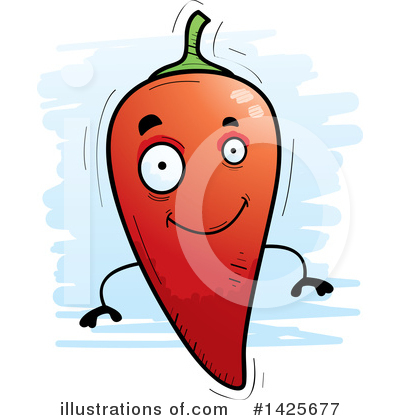 Chile Pepper Clipart #1425677 by Cory Thoman