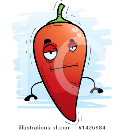 Royalty-Free (RF) Chile Pepper Clipart Illustration by Cory Thoman - Stock Sample #1425684