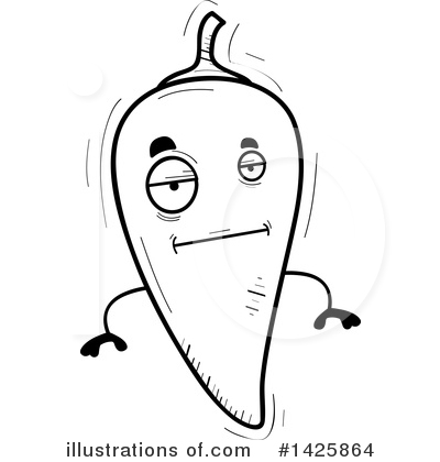 Royalty-Free (RF) Chile Pepper Clipart Illustration by Cory Thoman - Stock Sample #1425864