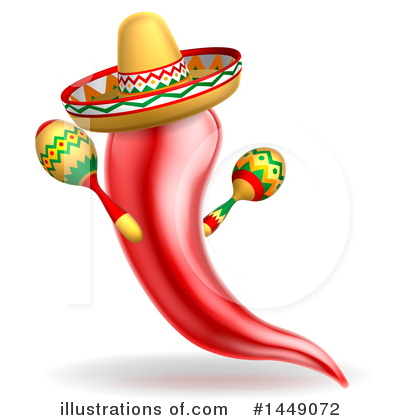 Royalty-Free (RF) Chile Pepper Clipart Illustration by AtStockIllustration - Stock Sample #1449072