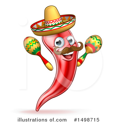 Royalty-Free (RF) Chile Pepper Clipart Illustration by AtStockIllustration - Stock Sample #1498715