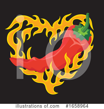 Flames Clipart #1658964 by Any Vector