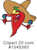 Chili Pepper Clipart #1045360 by toonaday