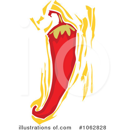 Royalty-Free (RF) Chili Pepper Clipart Illustration by xunantunich - Stock Sample #1062828