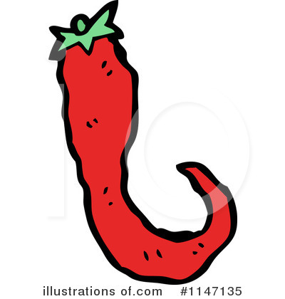 Royalty-Free (RF) Chili Pepper Clipart Illustration by lineartestpilot - Stock Sample #1147135