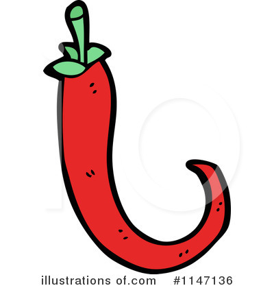 Royalty-Free (RF) Chili Pepper Clipart Illustration by lineartestpilot - Stock Sample #1147136