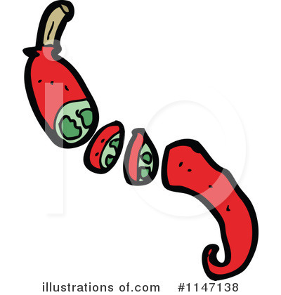 Royalty-Free (RF) Chili Pepper Clipart Illustration by lineartestpilot - Stock Sample #1147138