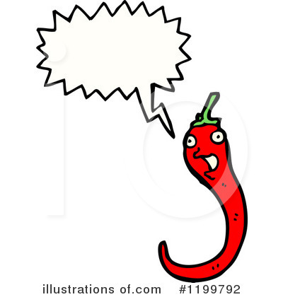 Royalty-Free (RF) Chili Pepper Clipart Illustration by lineartestpilot - Stock Sample #1199792