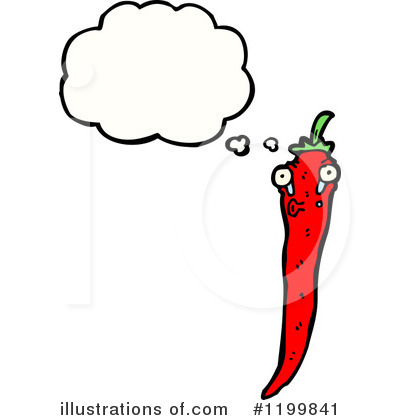 Royalty-Free (RF) Chili Pepper Clipart Illustration by lineartestpilot - Stock Sample #1199841