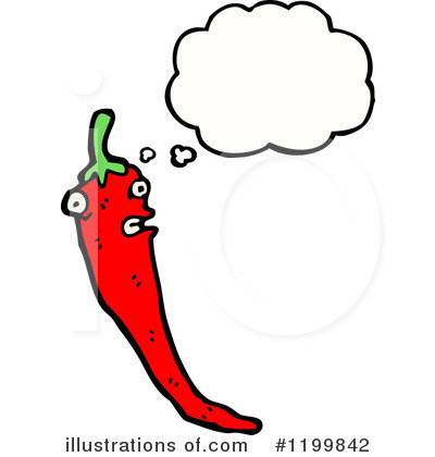Royalty-Free (RF) Chili Pepper Clipart Illustration by lineartestpilot - Stock Sample #1199842