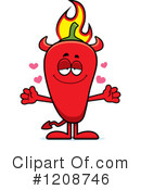 Chili Pepper Clipart #1208746 by Cory Thoman