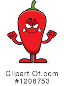 Chili Pepper Clipart #1208753 by Cory Thoman