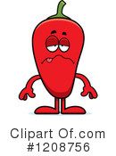 Chili Pepper Clipart #1208756 by Cory Thoman