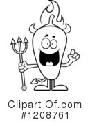 Chili Pepper Clipart #1208761 by Cory Thoman