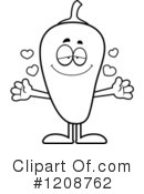 Chili Pepper Clipart #1208762 by Cory Thoman