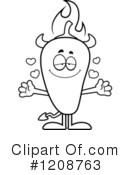 Chili Pepper Clipart #1208763 by Cory Thoman
