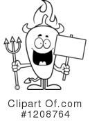 Chili Pepper Clipart #1208764 by Cory Thoman