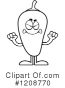 Chili Pepper Clipart #1208770 by Cory Thoman